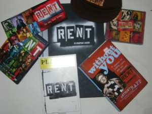 Some of the author's RENT gak